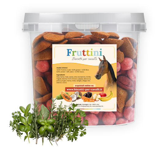 Biscotti per cavalli alle erbe